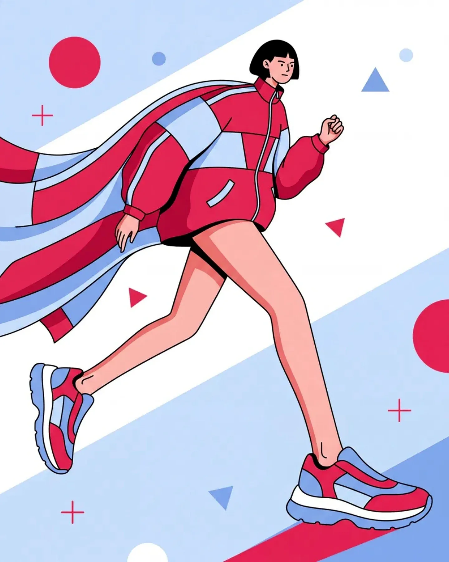 Scarlet Momentum Ribbon